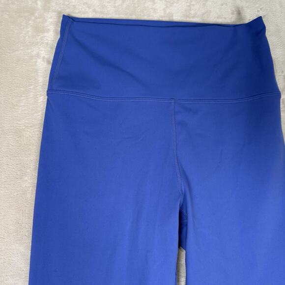 SET ACTIVE Sculptflex Seamless Leggings Cobalt Blue Women's Size Medium - Picture 2 of 8